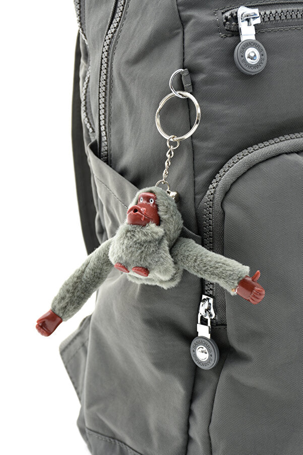 Unisex Suya Dayanıklı Krinkıl Kumaş Çok Gözlü Orta Boy Koyu Laptop Okul Ve Sırt Çantası