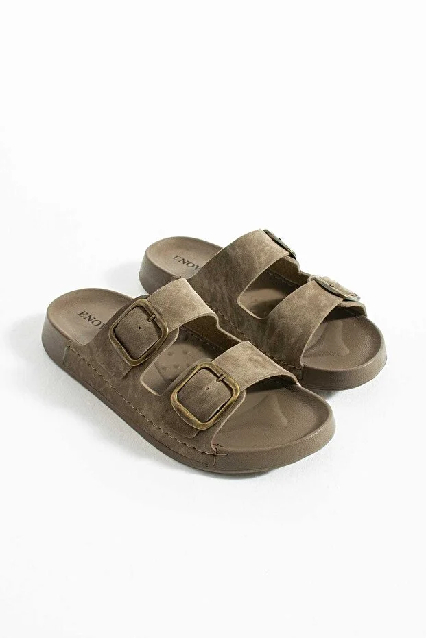 Erkek Ortopedik Rahat Taban Dikişli Erkek Rahart Terliği