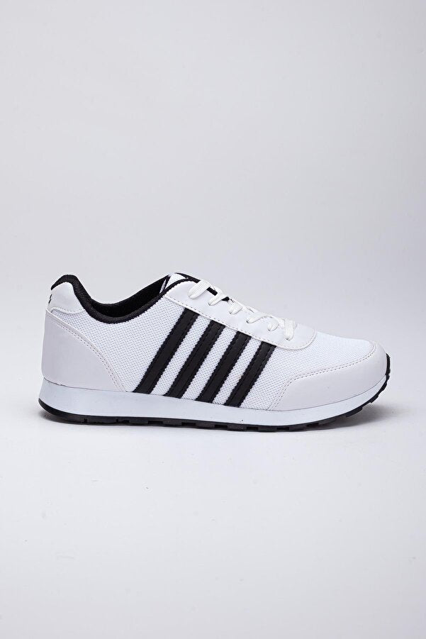 Erkek Günlük Rahat Taban Comfort Bağcıklı Hafif Esnek Yürüyüş File Sneaker Spor Ayakkabı