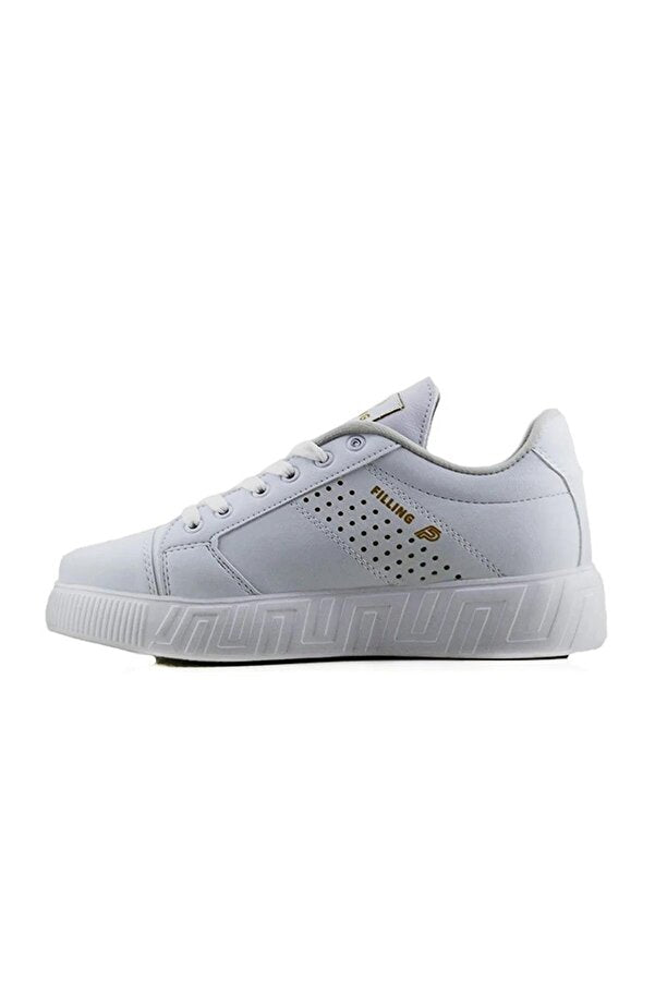 Erkek Lazer Cilt Deri Lifestyle Casual Şık Günlük Bağcıklı Ortopedik Sneaker Spor Ayakkabı