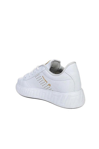 Erkek Lazer Cilt Deri Lifestyle Casual Şık Günlük Bağcıklı Ortopedik Sneaker Spor Ayakkabı
