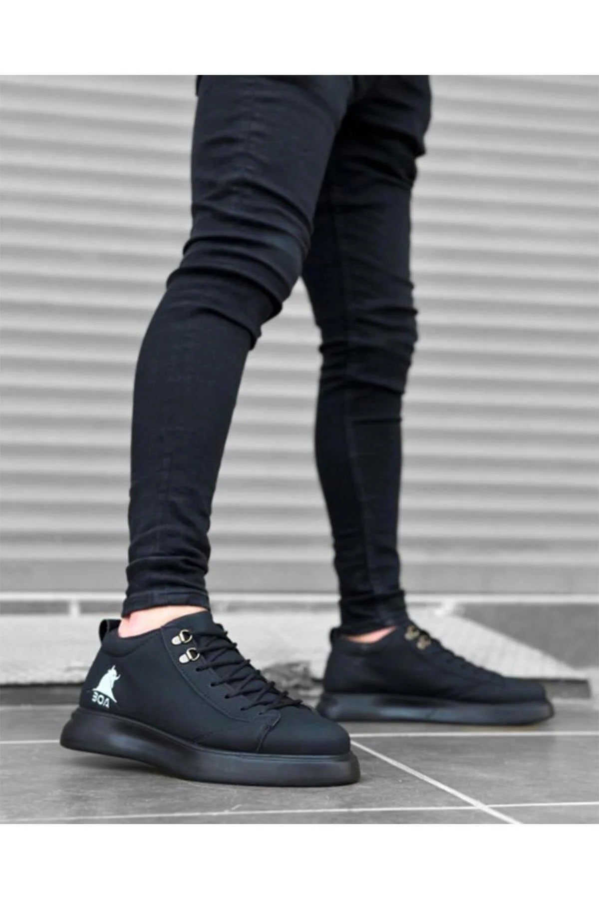 Erkek Bağcıklı Sneaker Ortopedik Mevsimlik Günlük Ayakkabı