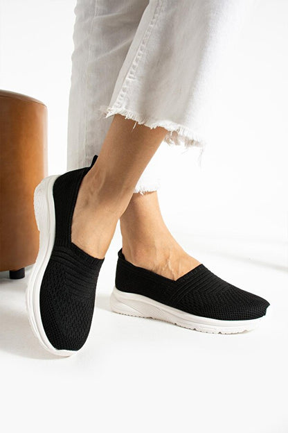 Nefes Alabilen Casual Yumusak Orme Gunluk Ortopedik Rahat Phaylon Taban Babet Kadin Yuruyus Ayakkabi