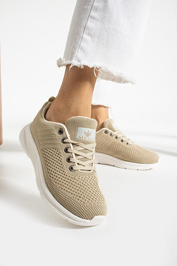 Nefes Alabilen Casual Yumuşak Örme Günlük Ortopedik Rahat Phaylon Taban Sneaker Kadın Yürüyüş Ayakkabı