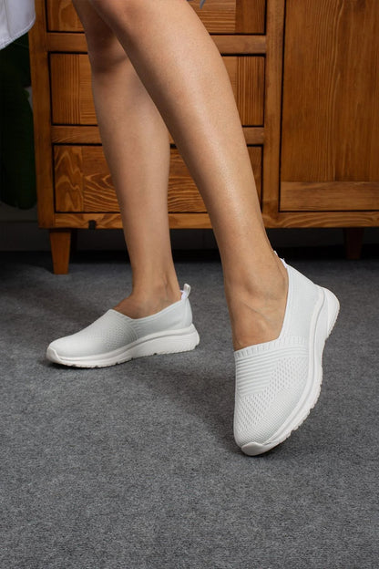 Nefes Alabilen Casual Yumusak Orme Gunluk Ortopedik Rahat Phaylon Taban Babet Kadin Yuruyus Ayakkabi