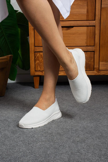 Nefes Alabilen Casual Yumusak Orme Gunluk Ortopedik Rahat Phaylon Taban Babet Kadin Yuruyus Ayakkabi