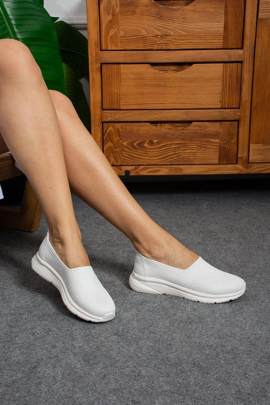 Nefes Alabilen Casual Yumusak Orme Gunluk Ortopedik Rahat Phaylon Taban Babet Kadin Yuruyus Ayakkabi