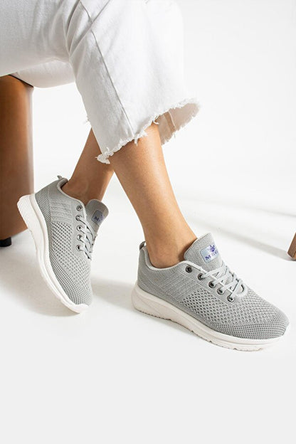 Nefes Alabilen Casual Yumuşak Örme Günlük Ortopedik Rahat Phaylon Taban Sneaker Kadın Yürüyüş Ayakkabı