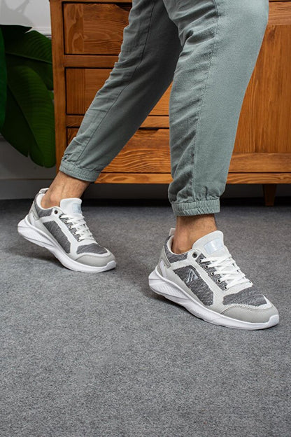 Nefes Alabilen Casual Yumusak Orme Gunluk Ortopedik Rahat Phaylon Taban Sneaker Erkek Yuruyus Ayakkabı