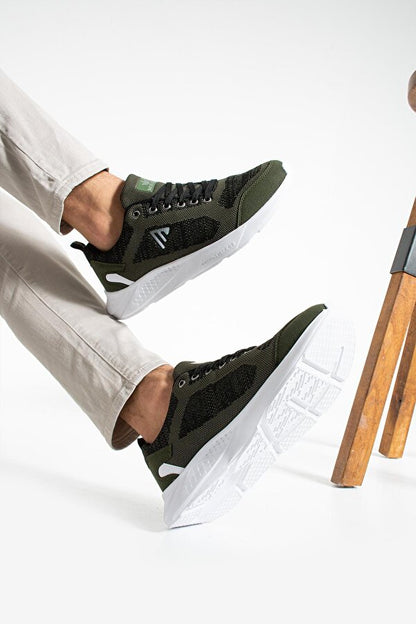 Nefes Alabilen Casual Yumusak Orme Gunluk Ortopedik Rahat Phaylon Taban Sneaker Erkek Yuruyus Ayakkabı