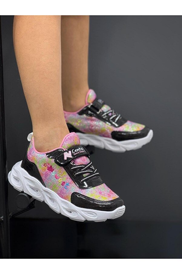 Mackrock Mackrock Çocuk Unisex Ortopedik Snakers Işılklı(Lambalı)Spor Ayakkabı