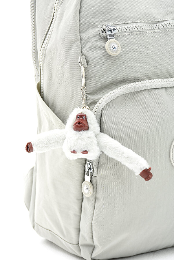 Unisex Suya Dayanıklı Krinkıl Kumaş Çok Gözlü Orta Boy Koyu Laptop Okul Ve Sırt Çantası