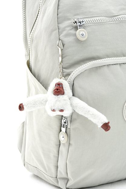 Unisex Suya Dayanıklı Krinkıl Kumaş Çok Gözlü Orta Boy Koyu Laptop Okul Ve Sırt Çantası