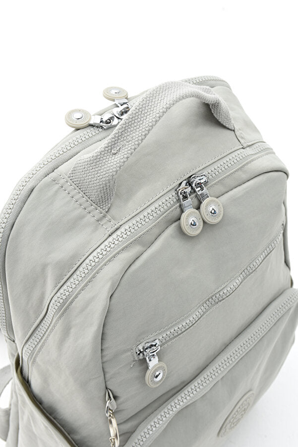 Unisex Suya Dayanıklı Krinkıl Kumaş Çok Gözlü Orta Boy Koyu Laptop Okul Ve Sırt Çantası