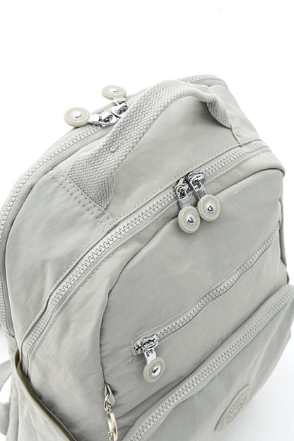 Unisex Suya Dayanıklı Krinkıl Kumaş Çok Gözlü Orta Boy Koyu Laptop Okul Ve Sırt Çantası