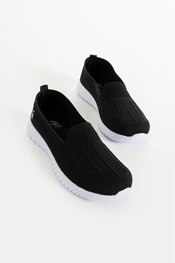 Mackrocksports Örme Sneaker Rahat Hafif Yumuşak Ses Yapmaz Ortopedik Günlük Ayakkabı Ofis Dış Mekan