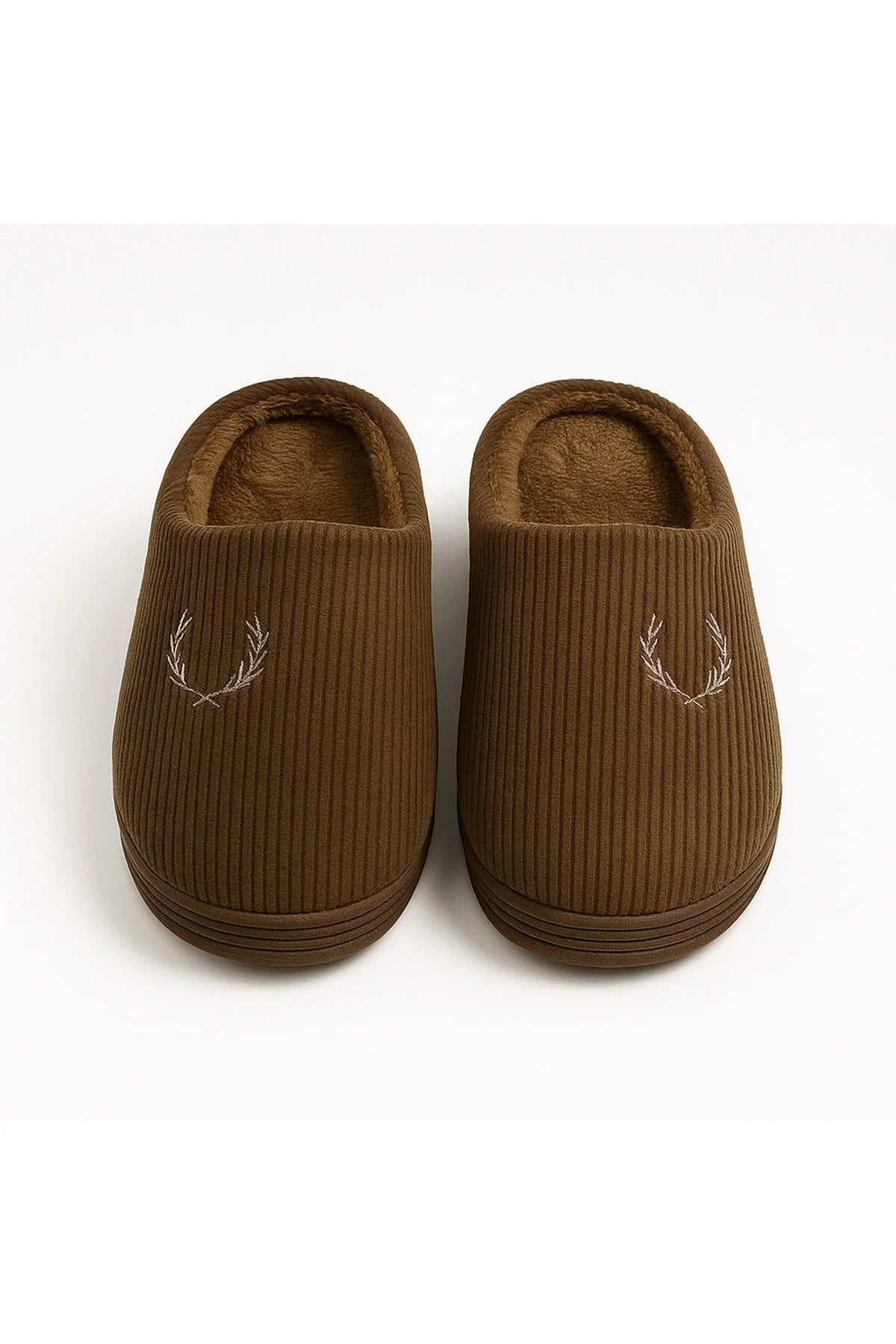 ADIMİST ERKEK Kışlık Fitilli Gondol Tüylü Hafif Esnek Havlulu İçeri Terlik